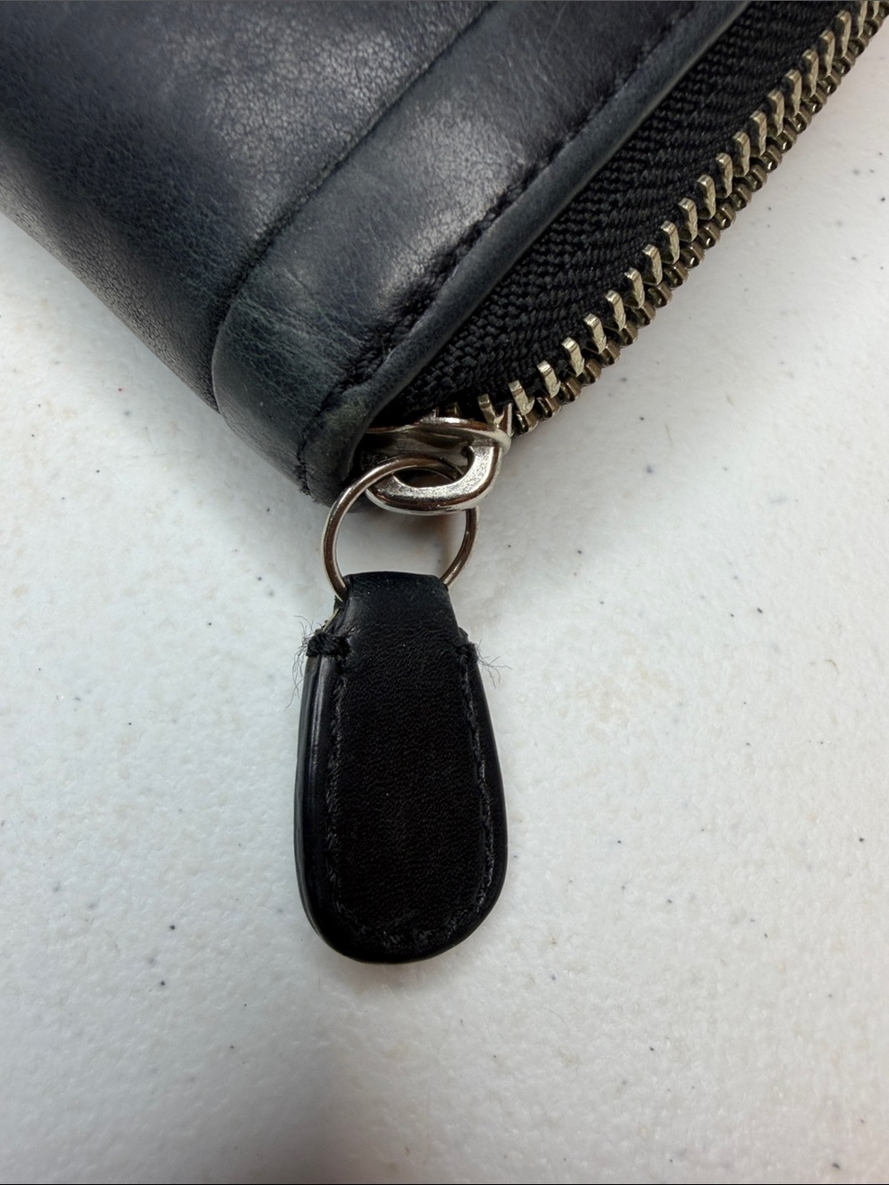 Vintage COACH Black Leather Hamptons Turnlock Continental Wallet - Picture 6 of 9